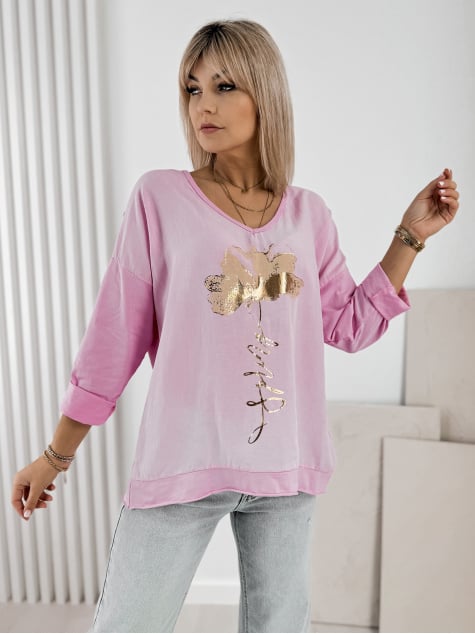 BLUZKA WARADA RÓŻOWA