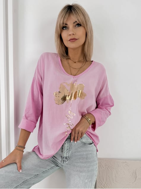 BLUZKA WARADA RÓŻOWA