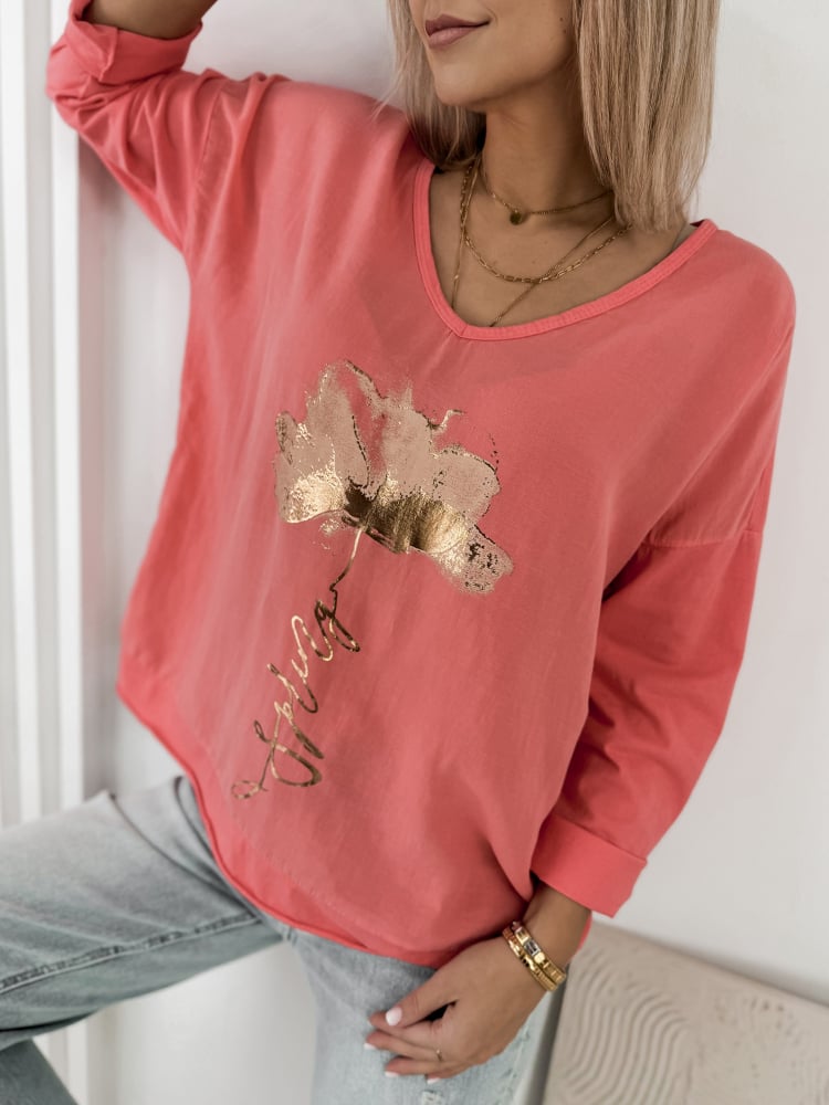 BLUZKA WARADA KORALOWA