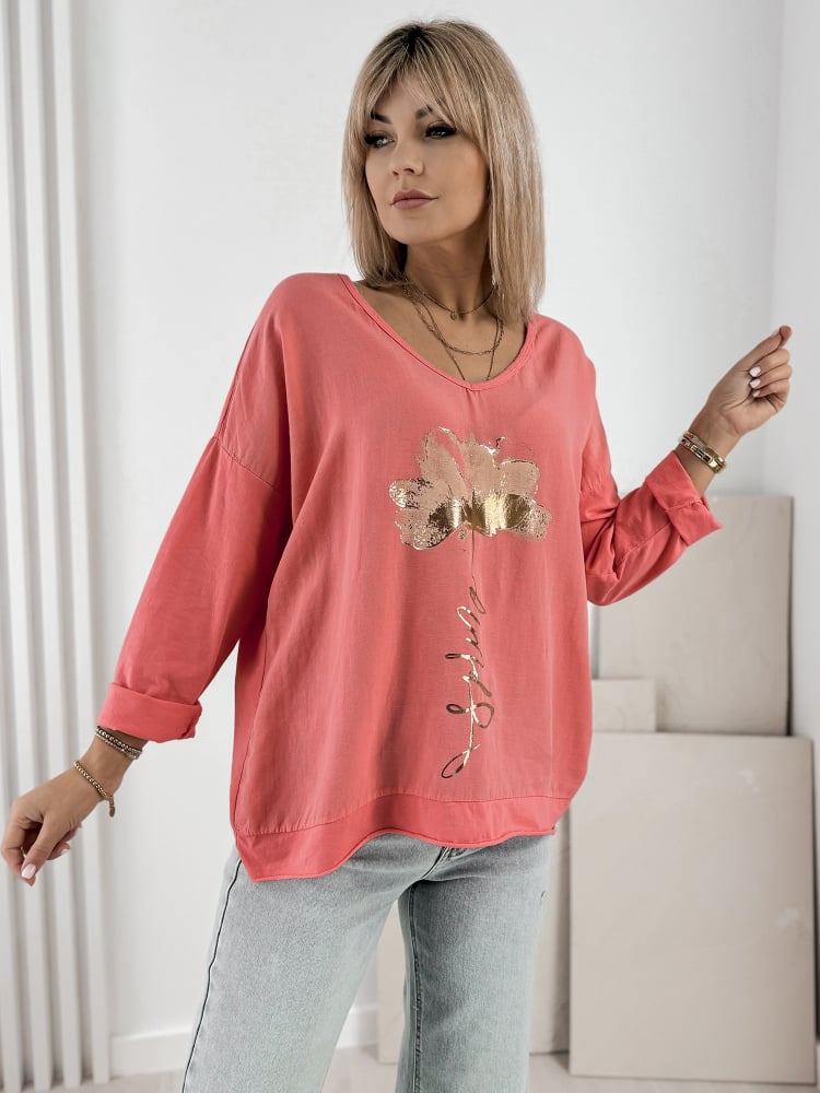 BLUZKA WARADA KORALOWA