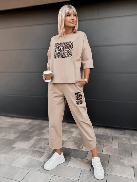 KOMPLET ISLA BEŻOWY