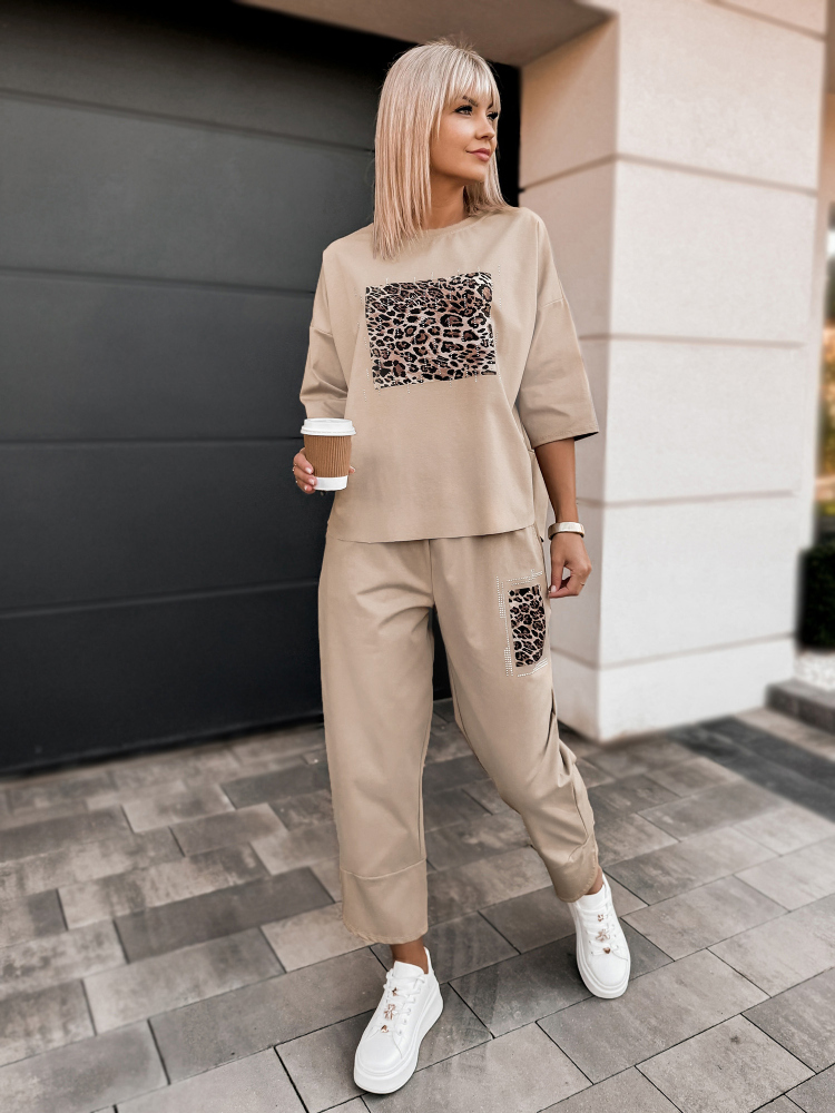 KOMPLET ISLA BEŻOWY