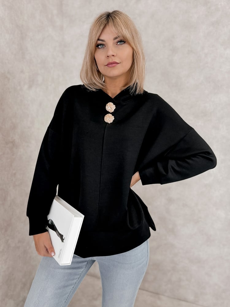 BLUZA ZORYN CZARNA