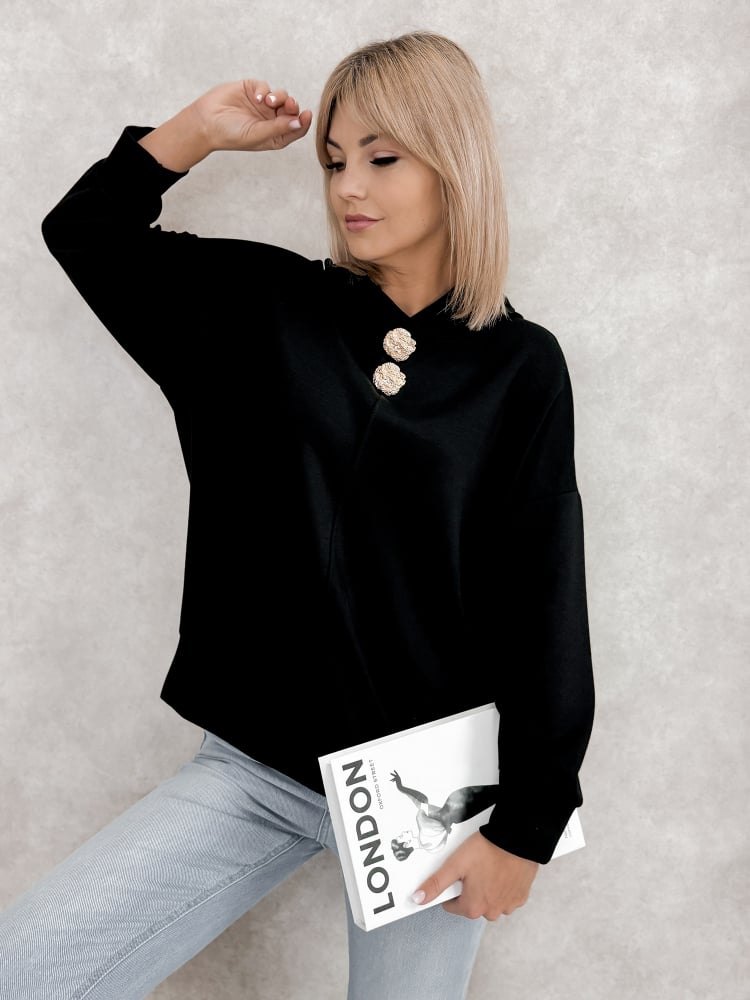 BLUZA ZORYN CZARNA