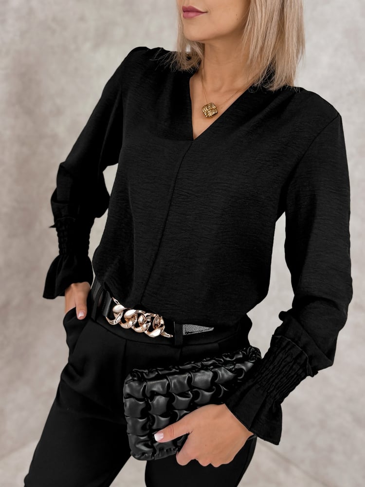 BLUZKA THELIA CZARNA