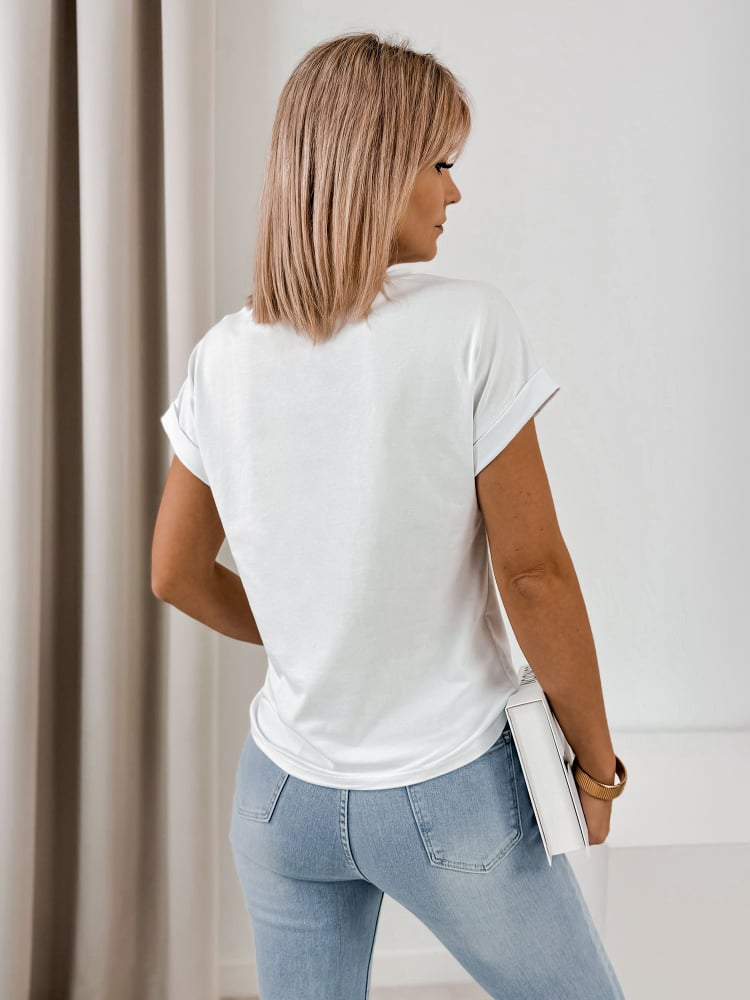 BLUZKA GLAVION BIAŁA