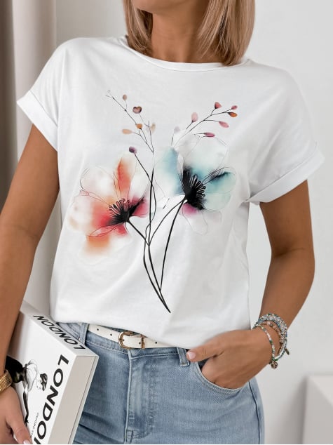 BLUZKA GLAVION BIAŁA