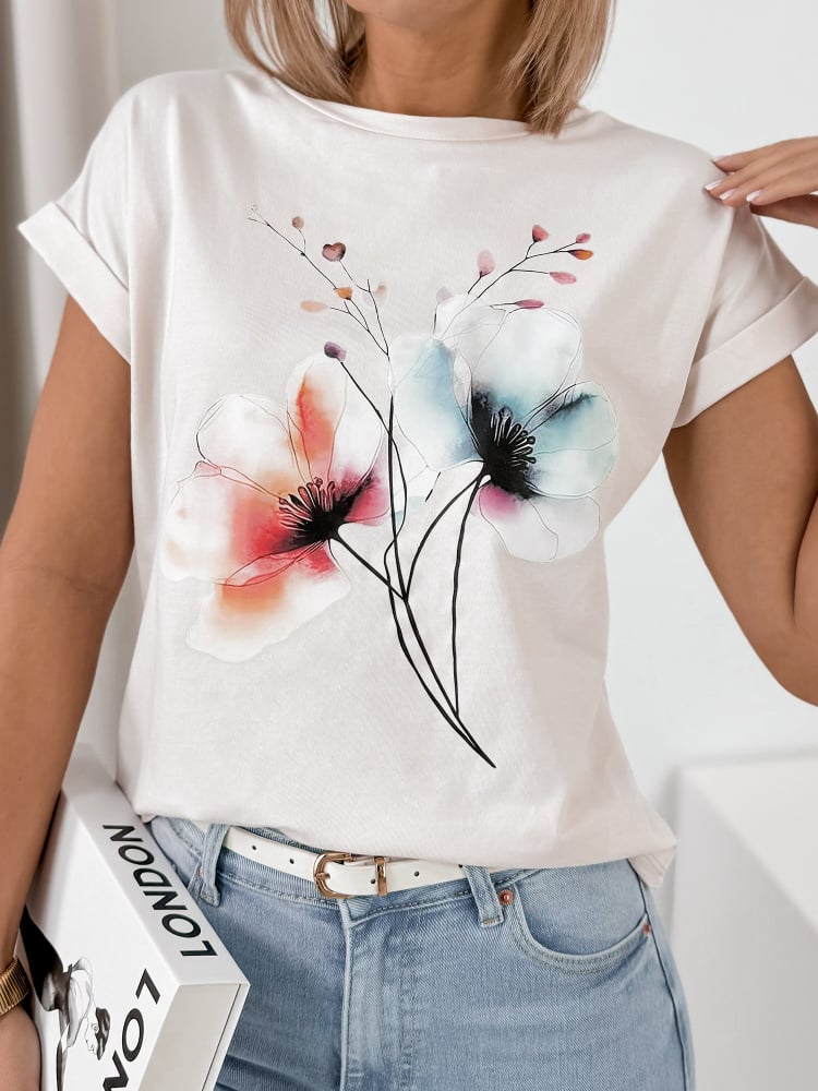 BLUZKA GLAVION BEŻOWA