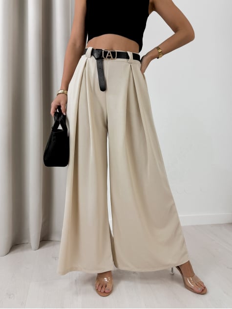 SPODNIE ZYPRIS BEŻOWE
