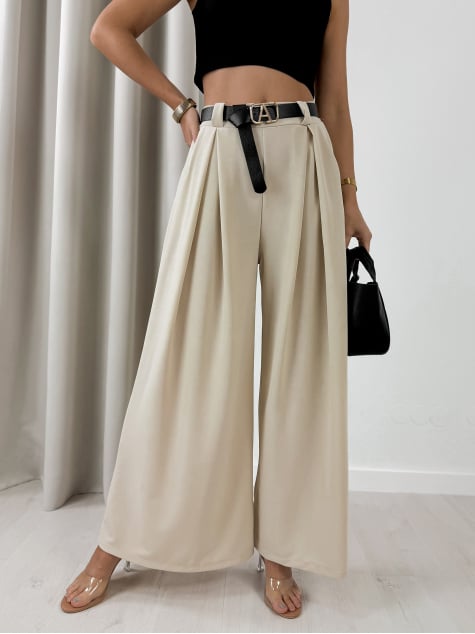 SPODNIE ZYPRIS BEŻOWE