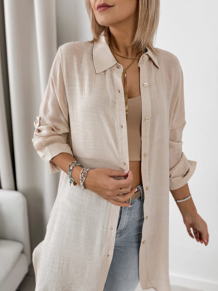 KOSZULA NOVLOR BEŻOWA