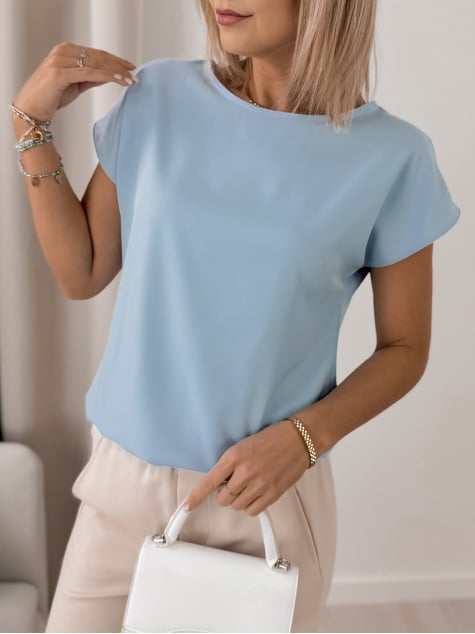 BLUZKA ESPANIA BŁĘKITNA