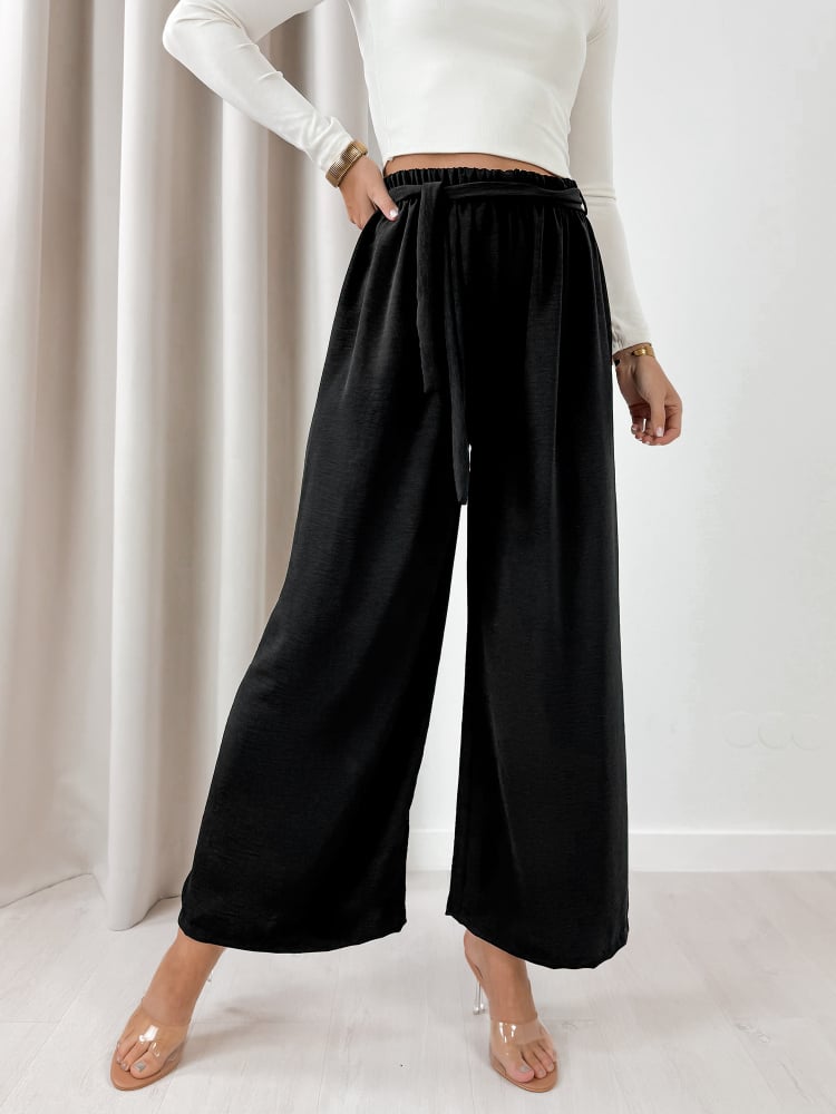 SPODNIE LEXARO CZARNE