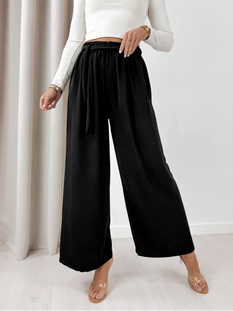 SPODNIE LEXARO CZARNE