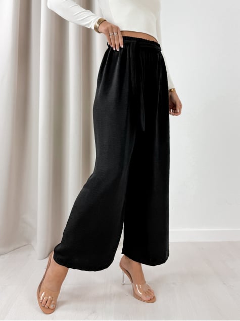 SPODNIE LEXARO CZARNE