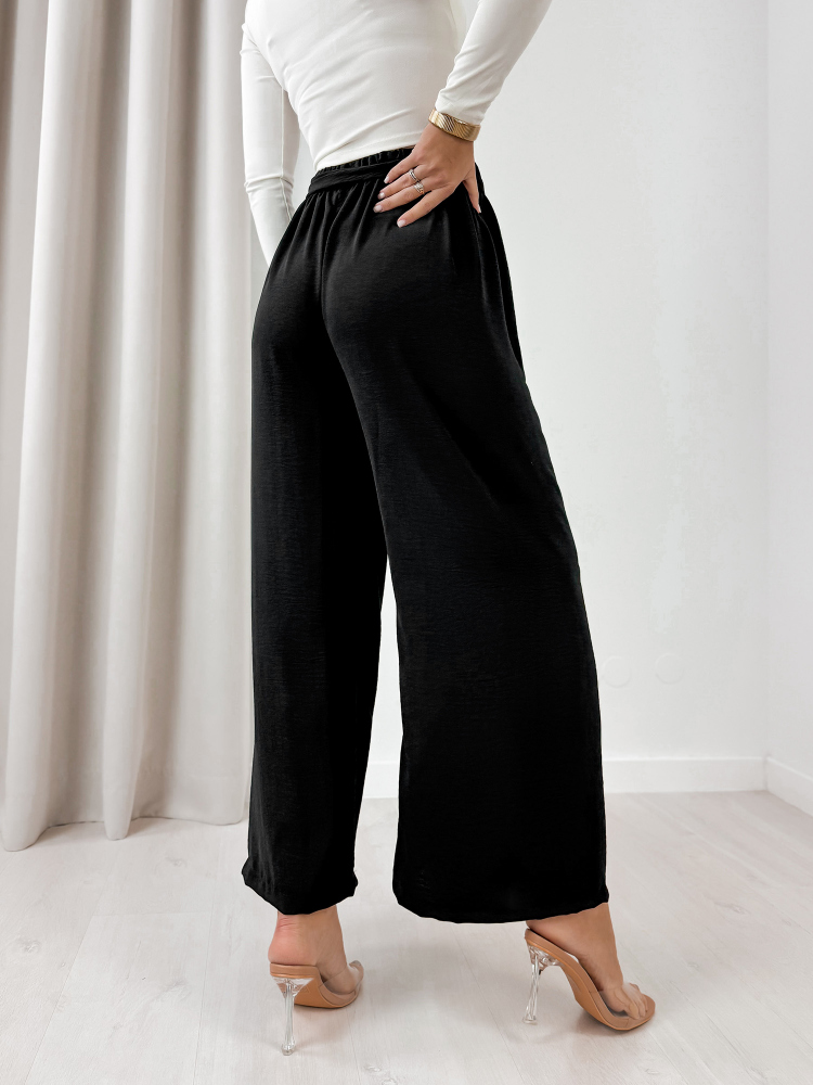 SPODNIE LEXARO CZARNE