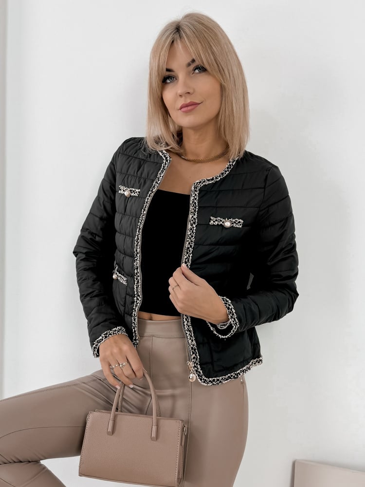 KURTKA VENECA CZARNA