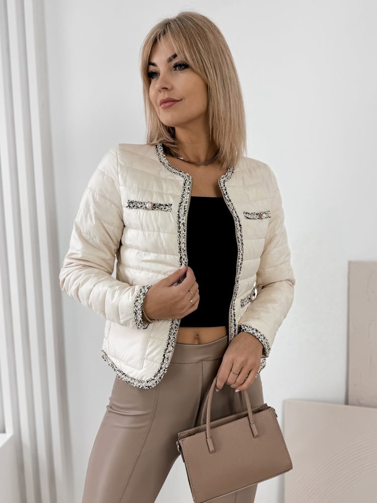 KURTKA VENECA ECRU