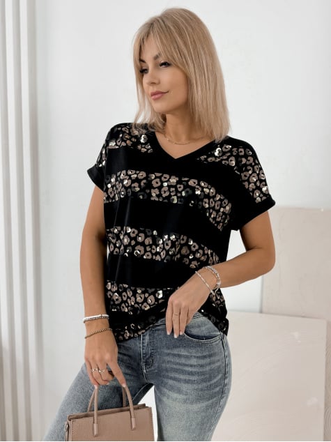 BLUZKA RYZNOF CZARNA