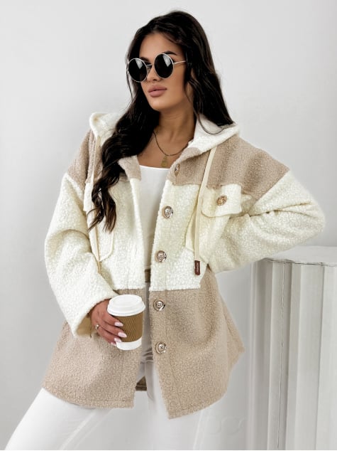 PŁASZCZ BOUCLE RIZAL THREE