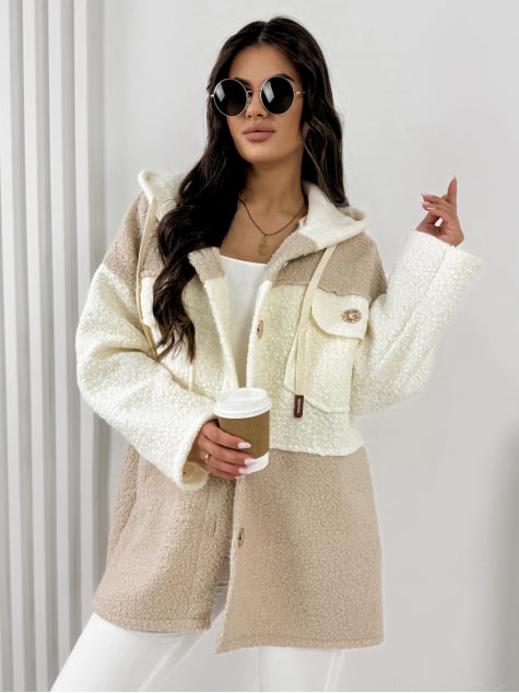 PŁASZCZ BOUCLE RIZAL THREE