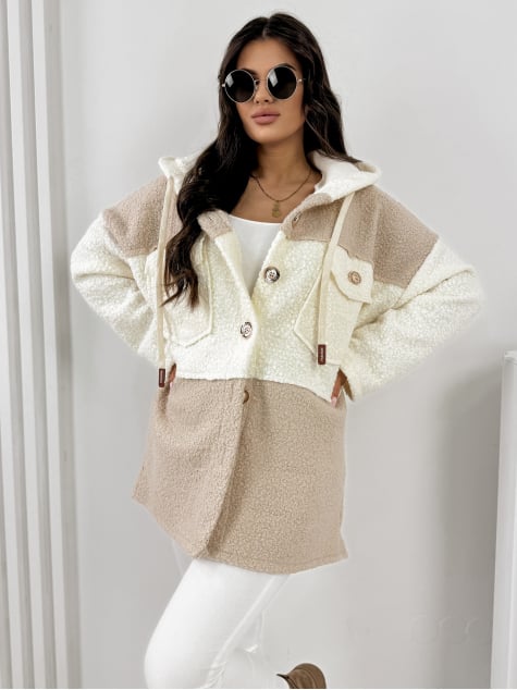 PŁASZCZ BOUCLE RIZAL THREE