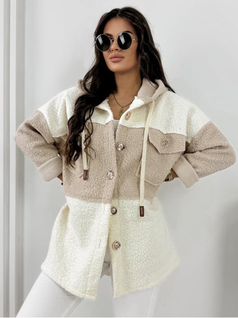 PŁASZCZ BOUCLE RIZAL FOUR