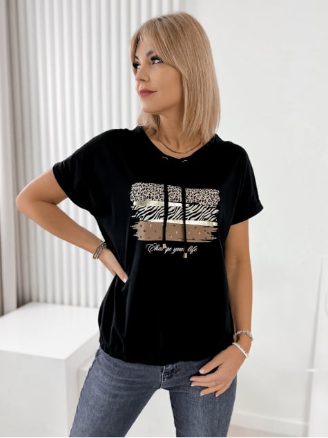 BLUZKA FIRAZO CZARNA