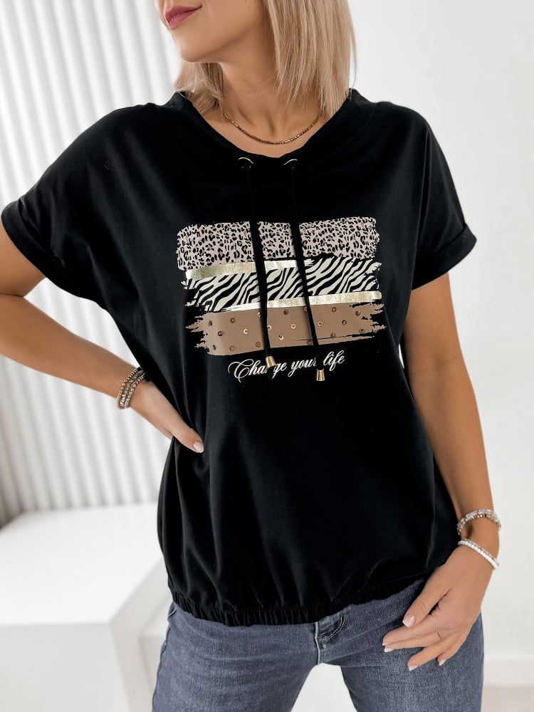 BLUZKA FIRAZO CZARNA