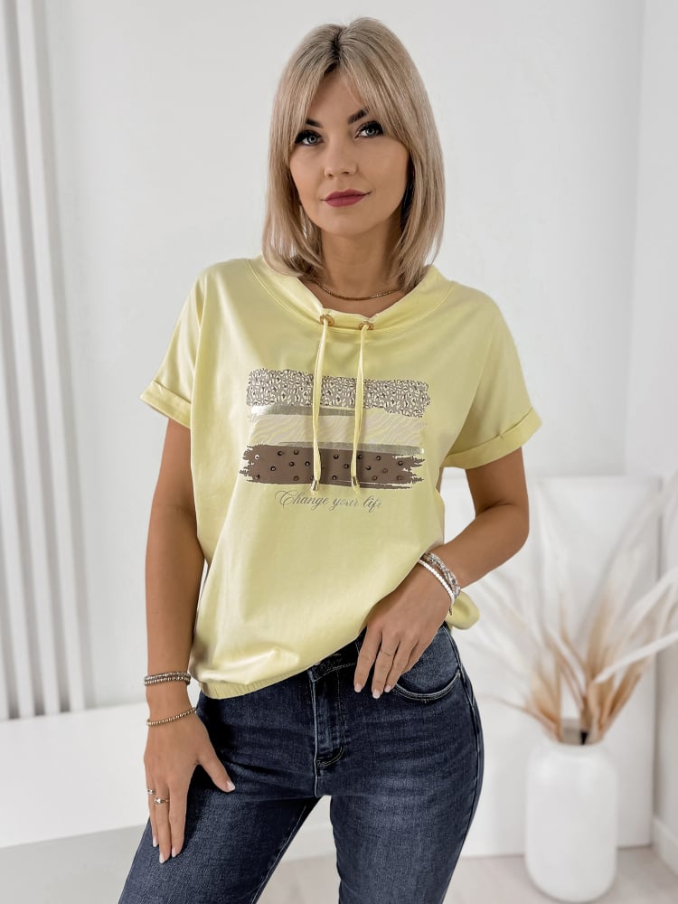 BLUZKA FIRAZO ŻÓŁTA