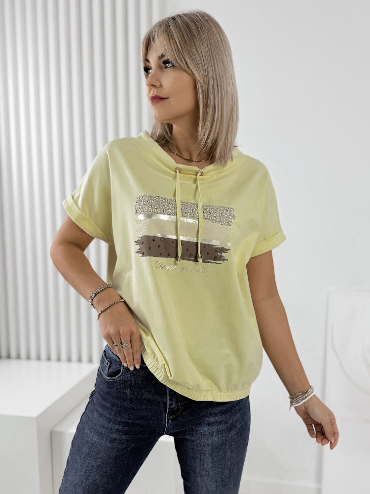 BLUZKA FIRAZO ŻÓŁTA