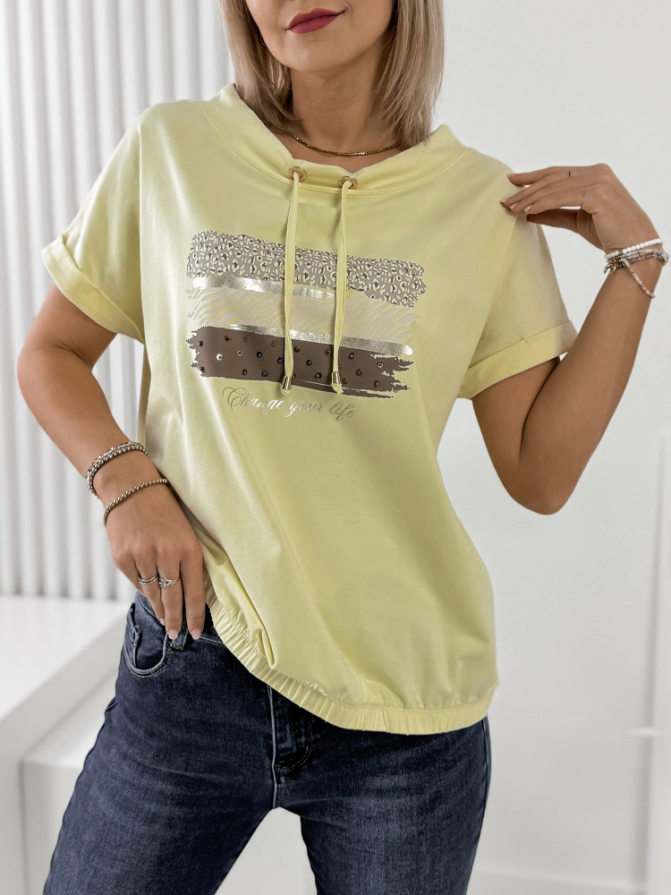 BLUZKA FIRAZO ŻÓŁTA