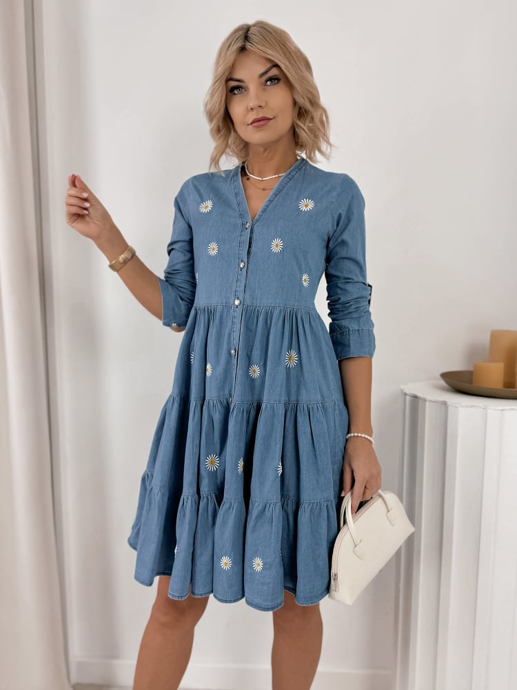 SUKIENKA KONZE JEANSOWA