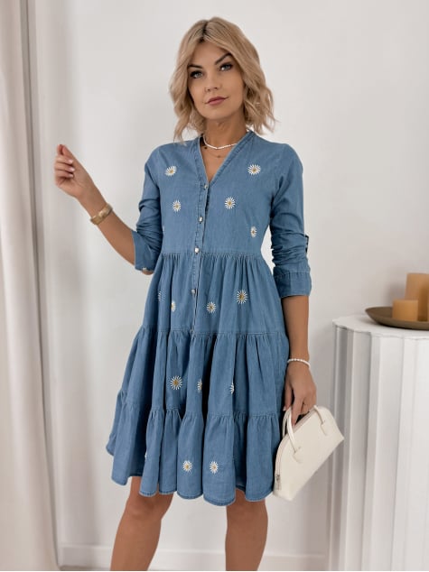 SUKIENKA KONZE JEANSOWA
