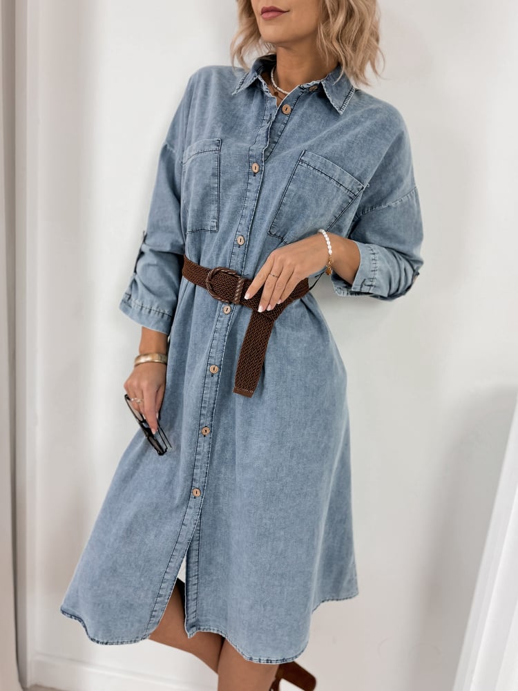 SUKIENKA AZELIA JEANSOWA