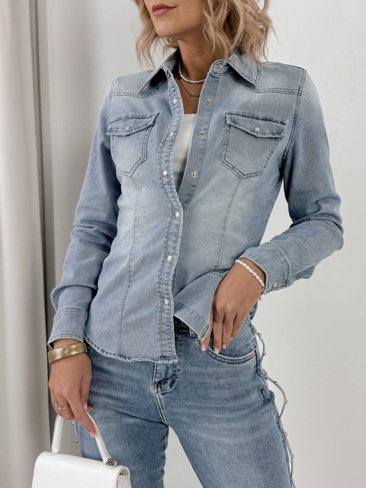 KOSZULA WASEL JEANSOWA