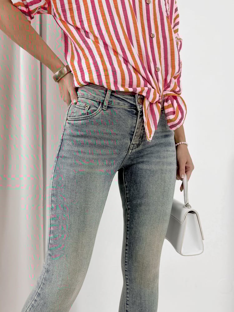 SPODNIE ZATRA JEANSOWE