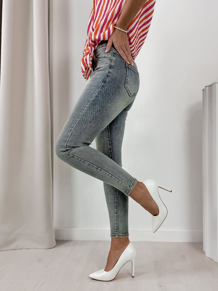 SPODNIE ZATRA JEANSOWE