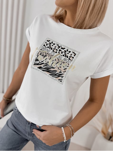 BLUZKA REZNAT BIAŁA