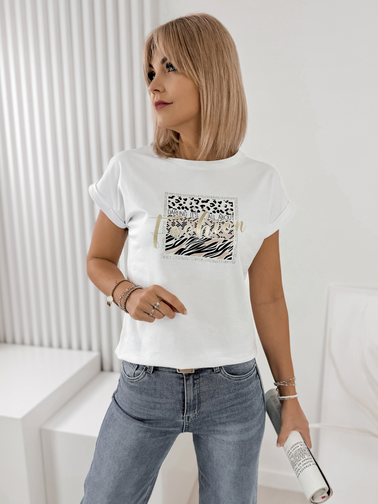 BLUZKA REZNAT BIAŁA