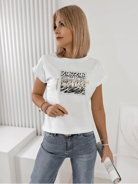 BLUZKA REZNAT BIAŁA