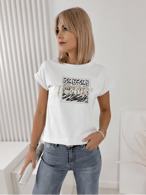 BLUZKA REZNAT BIAŁA