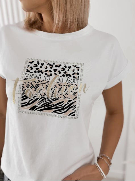 BLUZKA REZNAT BIAŁA