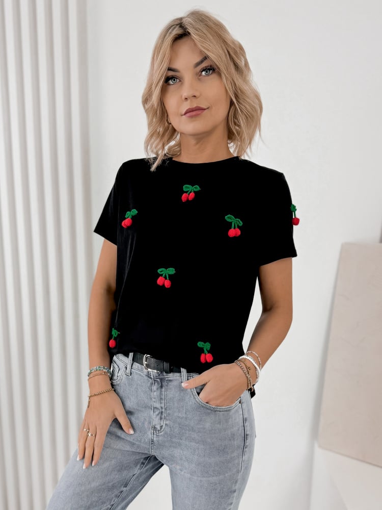 BLUZKA CHERERS CZARNA