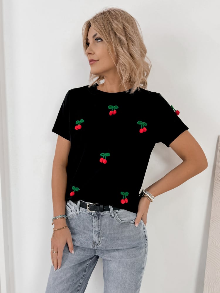 BLUZKA CHERERS CZARNA