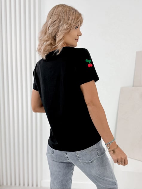 BLUZKA CHERERS CZARNA