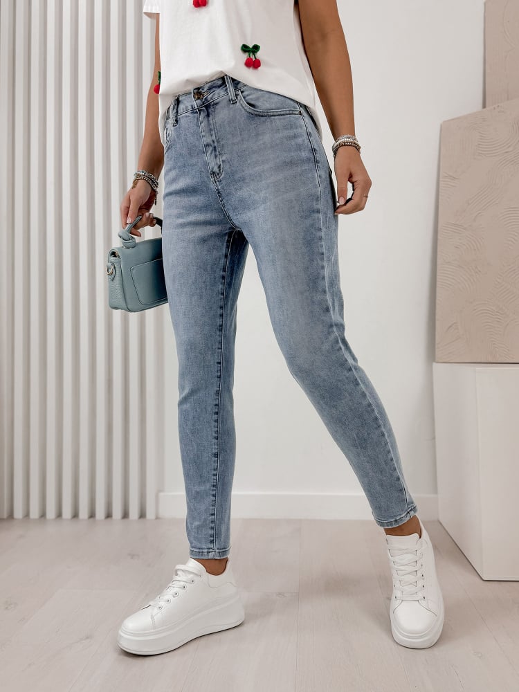 SPODNIE KAREA JEANSOWE