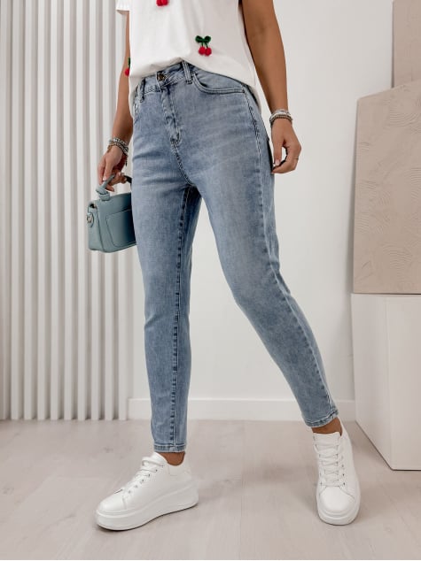 SPODNIE KAREA JEANSOWE