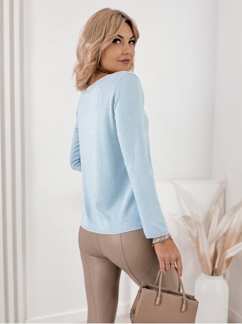 BLUZKA NYLEF BŁĘKITNA