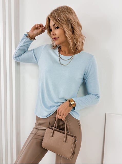 BLUZKA NYLEF BŁĘKITNA